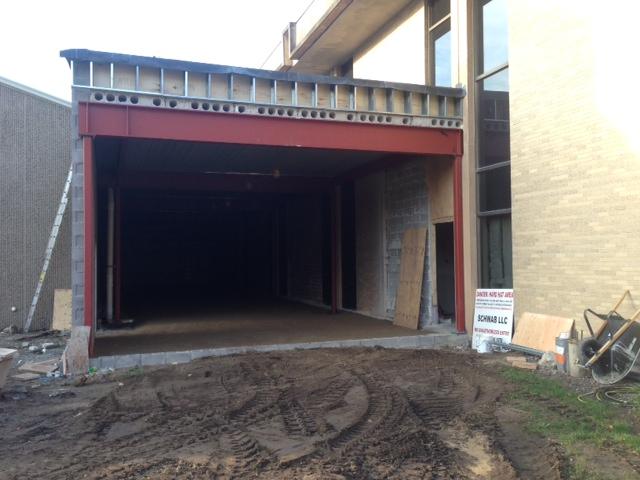 The John Nett Recreation Center amidst development  