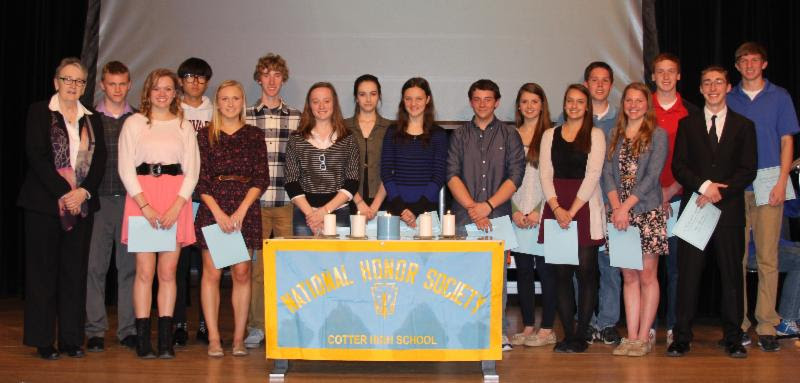NHS Inducts New Members