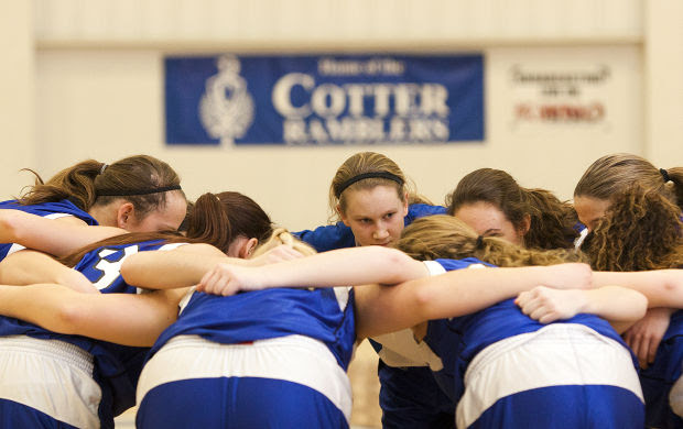 Girls basketball shooting for Three Rivers title