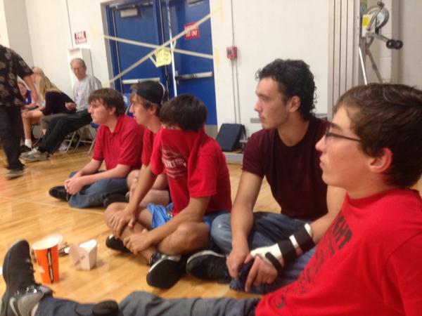 All "Red"-y to Go for Volleyball
