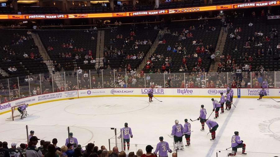 Hockey Fights Cancer Night Gets Wild!