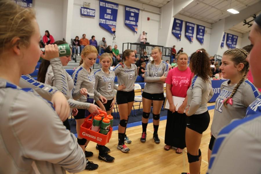 Cotter Volleyball 'Kills' Kingsland