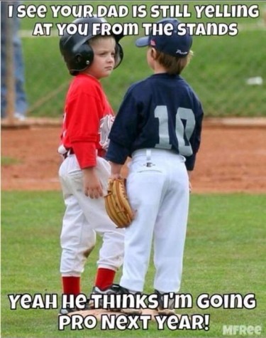 Yelling lol