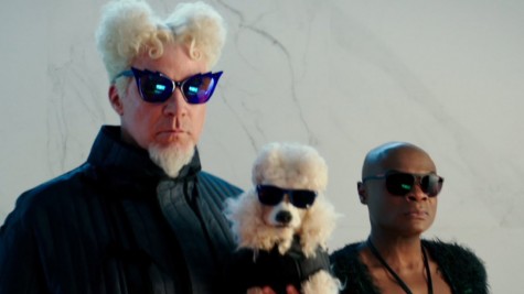 Mugatu (Will Ferrell) keeps a cool face (and get-up) throughout the film.
