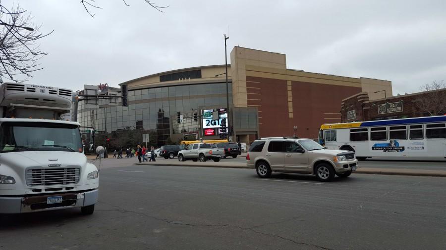 View of the Xcel Energy Center