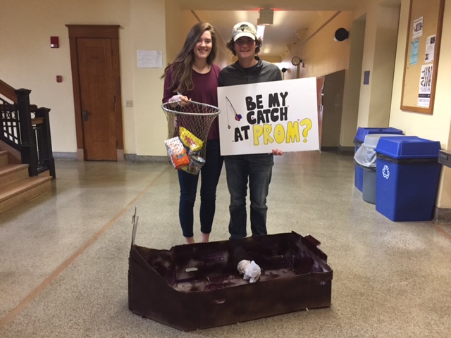 Goin' fishin'...for a prom date!