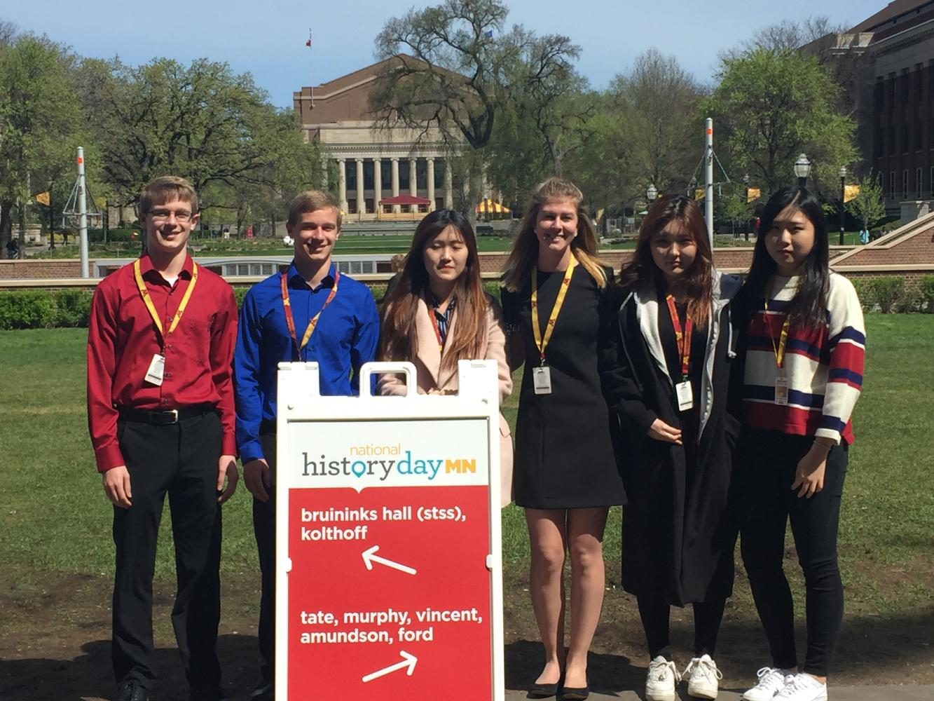 Cotter students compete at History Day at U. of M.