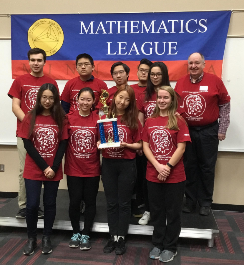 Math team has another strong showing at State competition
