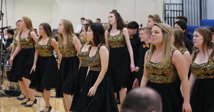 The Greatest Show!  Band and choir concert a hit