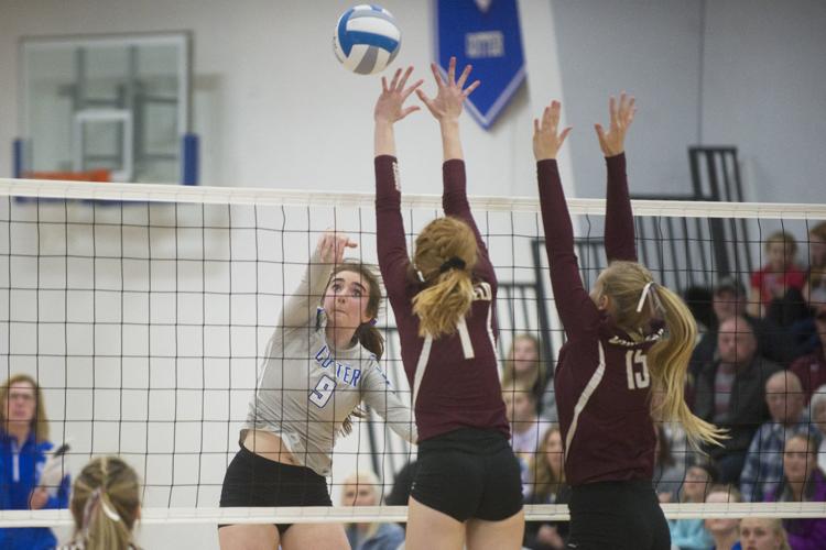 Playoff win and home court advantage highlight volleyball season