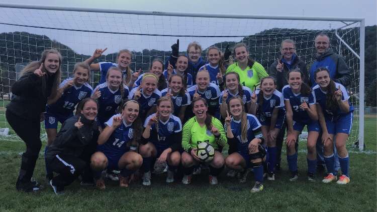 Girls soccer wins conference championship