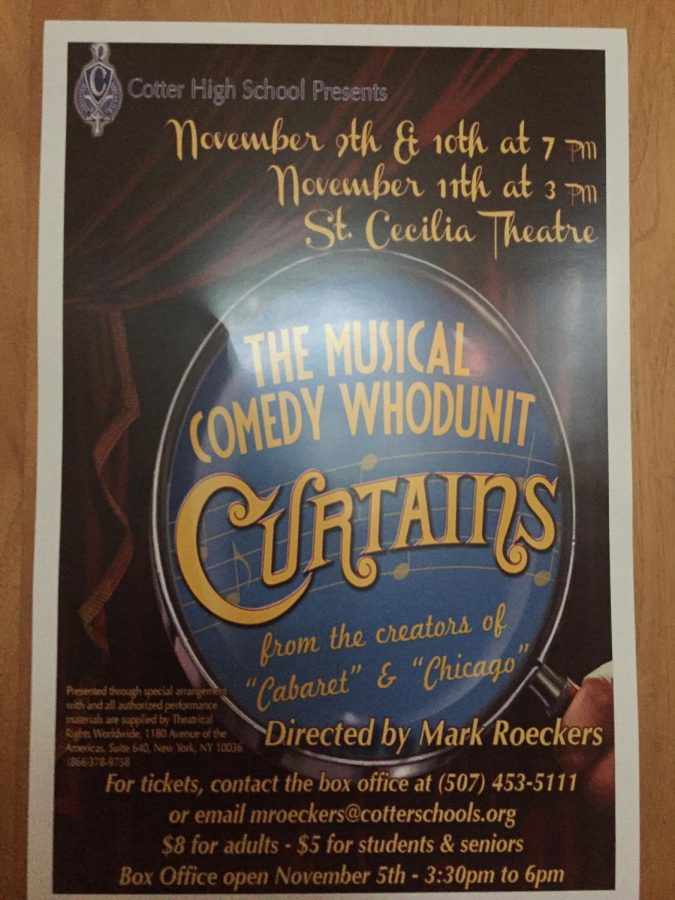 "Curtains" about to open