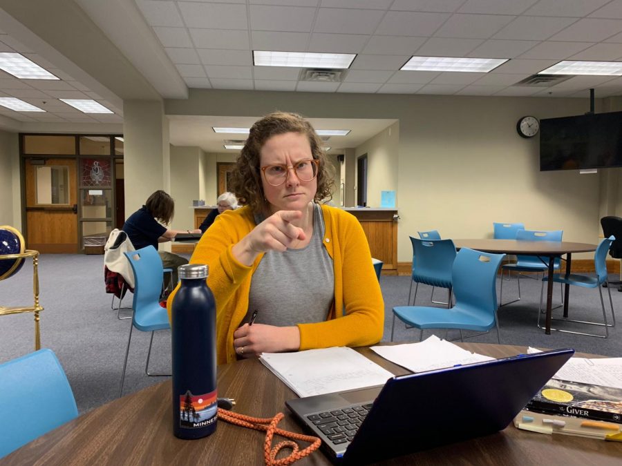
Ms. Wagner: "The Office because the characters are like real people, and they're always having fun and pulling pranks."