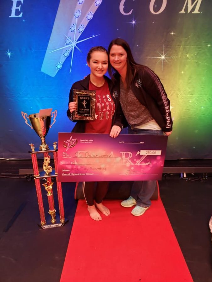 Speltz earns dance awards