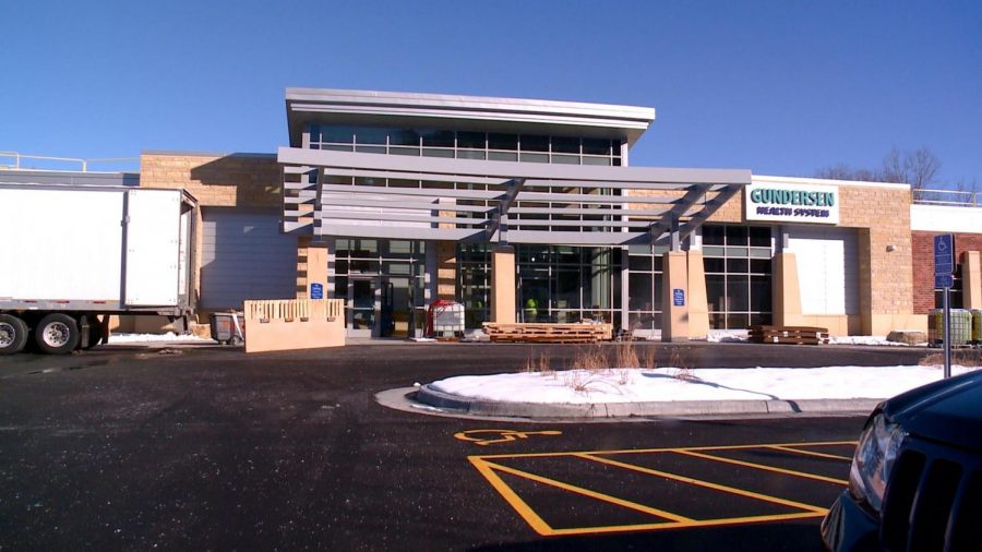 The new Winona Gundersen Clinic on the site of the former K-Mart