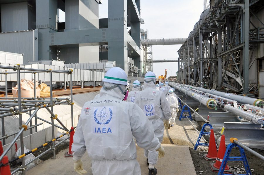 Present-day Fukushima Daiichi Nuclear Power Station