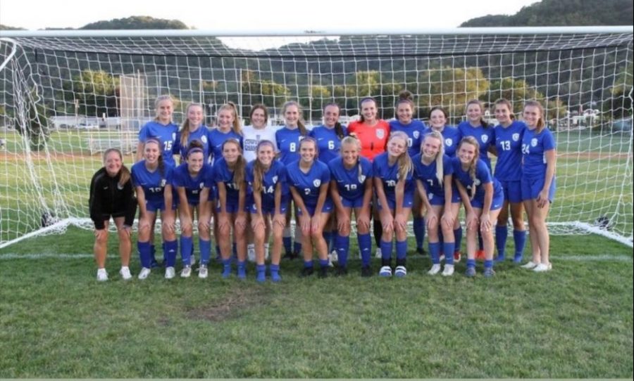 Girls soccer takes down D-E in key conference match