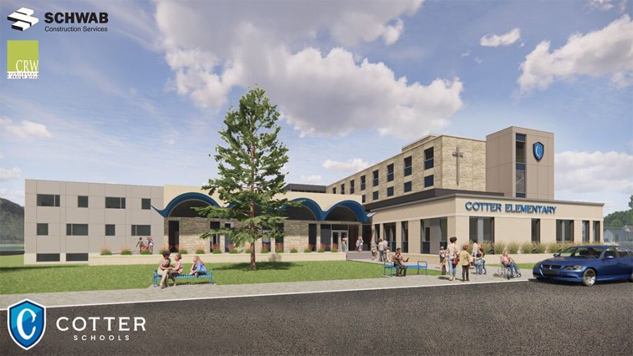 Artist's rendering of Lorretto Hall