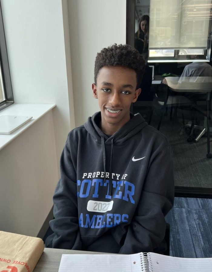 Gedion Errthum and his family will be visiting the nation's capital over break