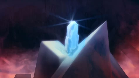 A kyber crystal, image from the starwars.com page for kyber crystals.